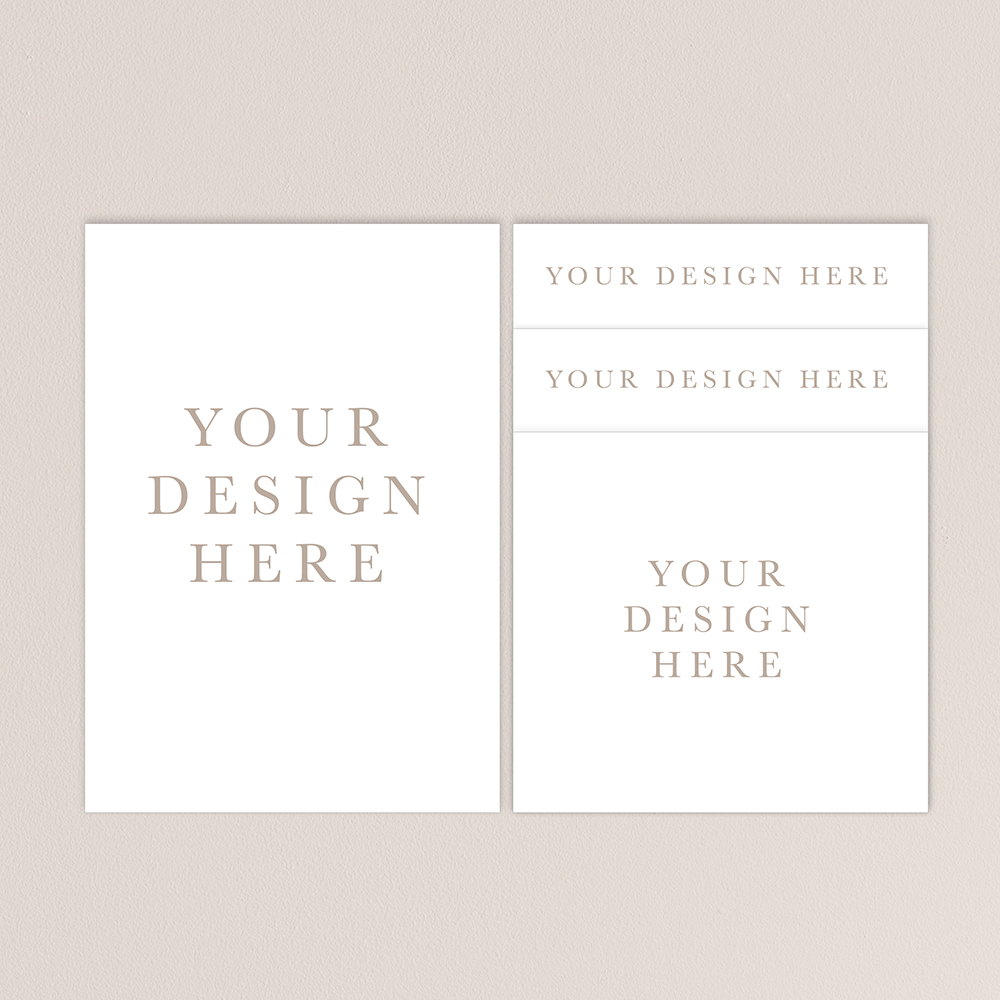 Print your own Pocketfold Wedding Invitations